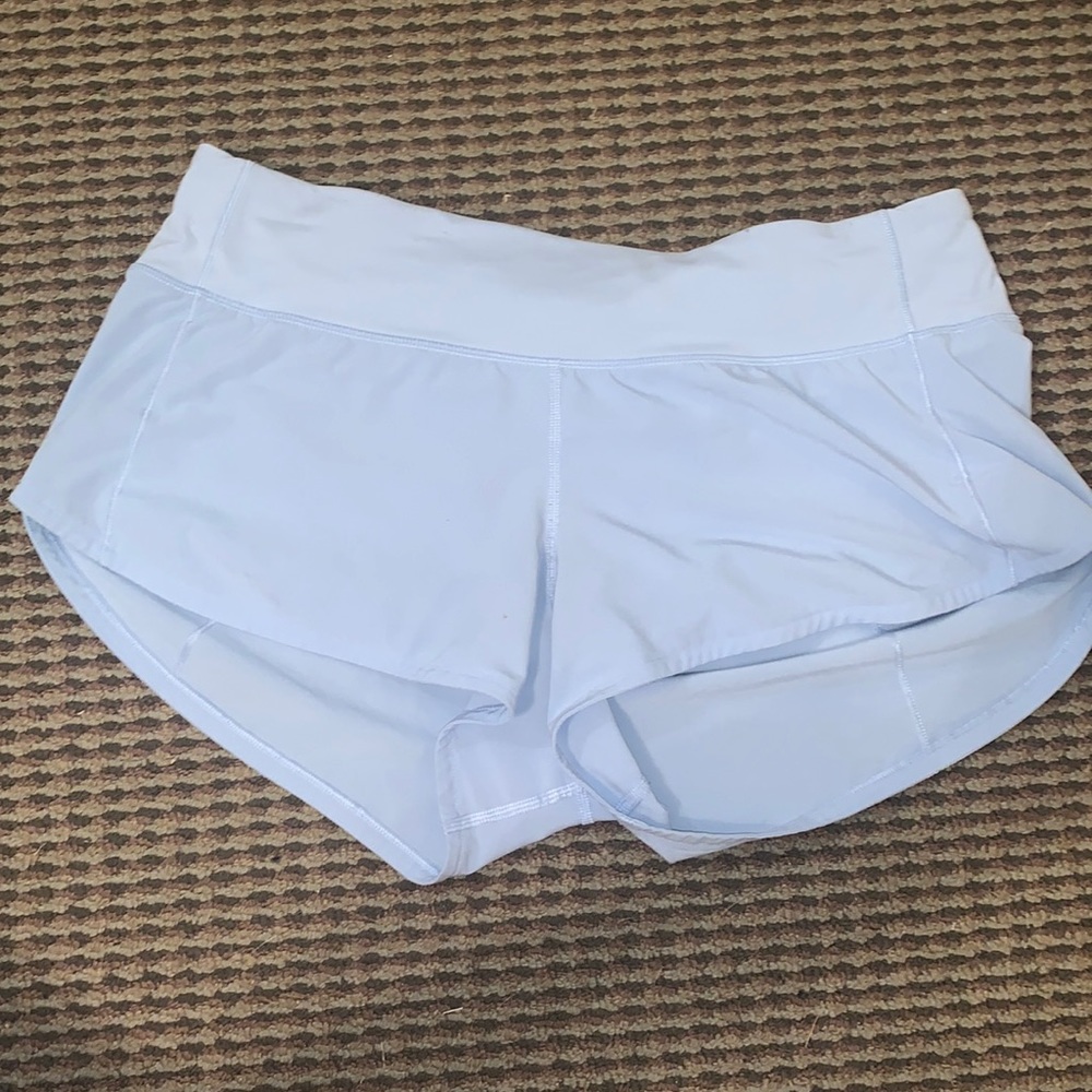 Light blue lulu shorts